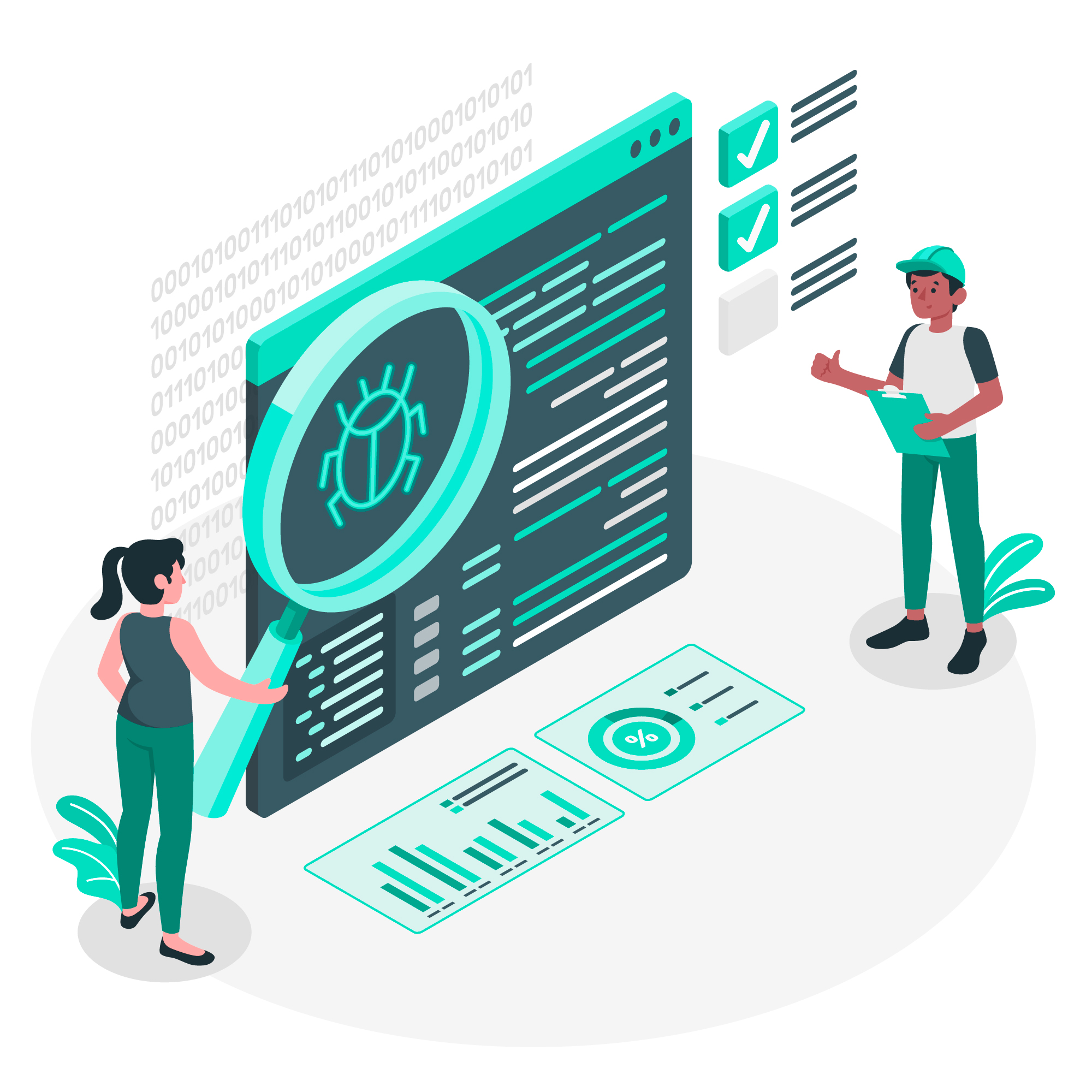 QA курс — иллюстрация